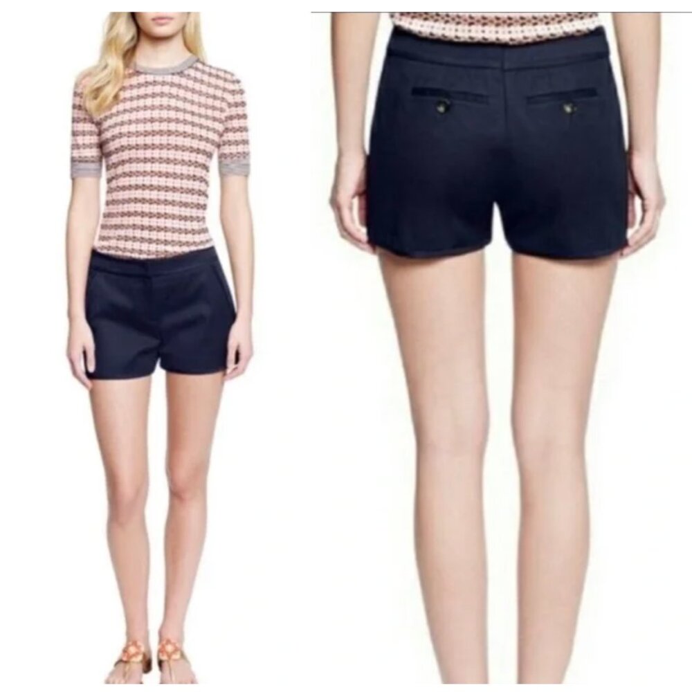 Tory Burch Tessa Twill Shorts sz6